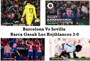 Barcelona Vs Sevilla, Barca Gasak Los Rojiblancos 3-0