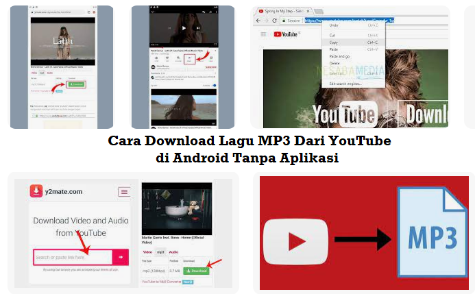 Cara Download Lagu MP3 Dari YouTube di Android Tanpa Aplikasi