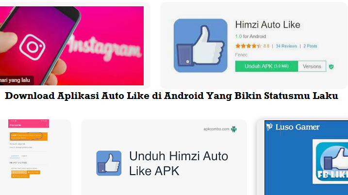 Download Aplikasi Auto Like di Android Yang Bikin Statusmu Laku